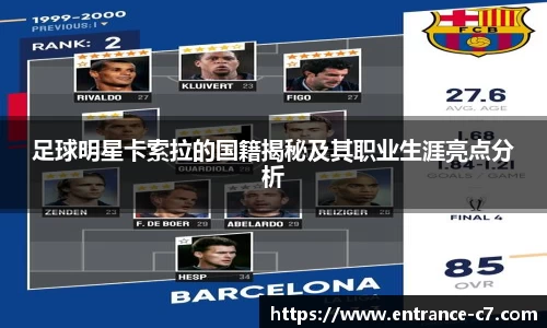 足球明星卡索拉的国籍揭秘及其职业生涯亮点分析